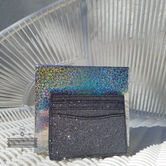 Kate Spade Trista SATCHEL card HOLDER navy SET - Picture 4 of 9